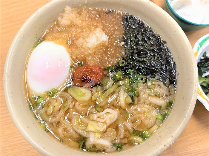 【昼食】梅おろしそば