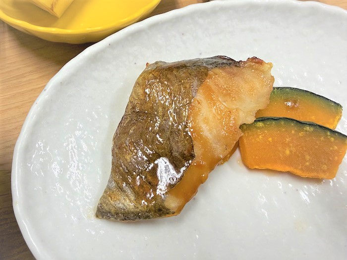 【昼食】ホキの甘辛焼き