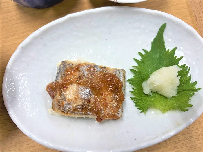 【昼食】タチウオの梅焼き