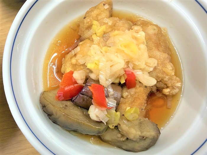【昼食】鶏肉の南蛮漬け