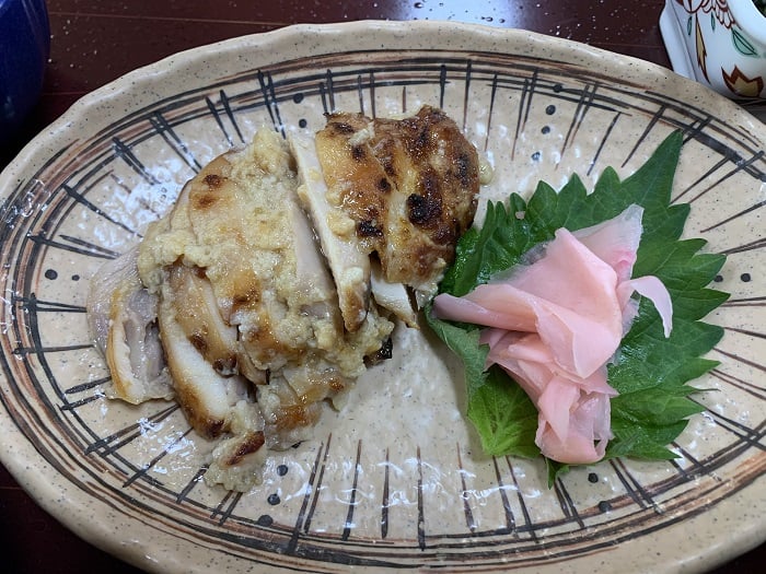 【昼食】鶏肉の塩麹焼き