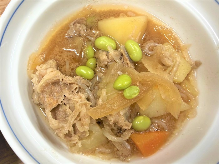 【昼食】牛肉じゃが
