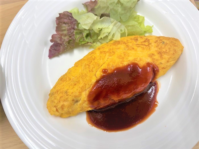 【昼食】オムレツ
