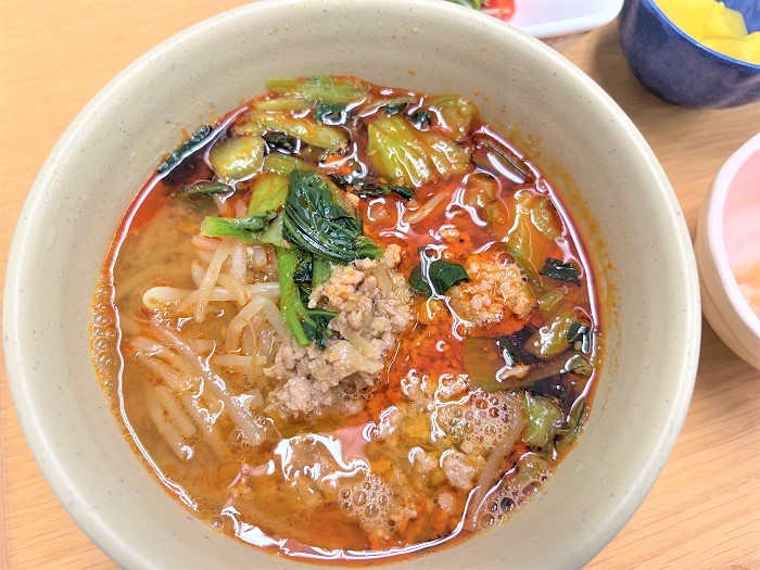 【昼食】担々麺
