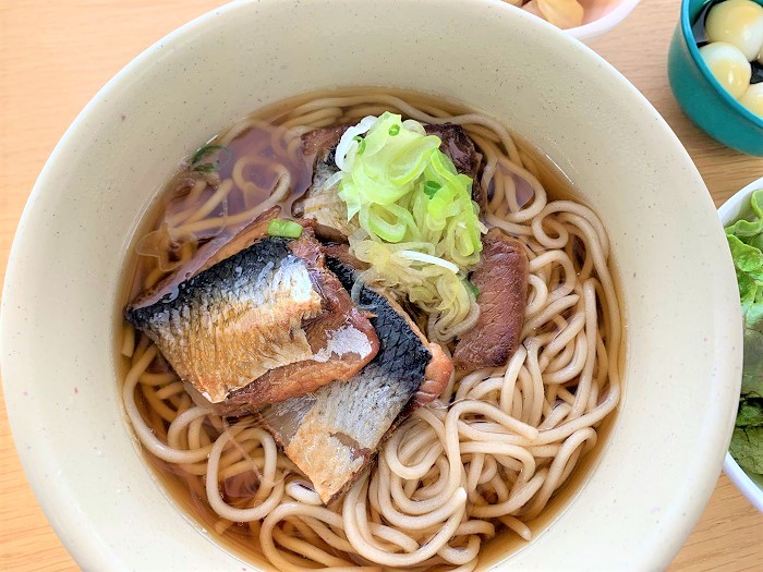 【昼食】にしんそば
