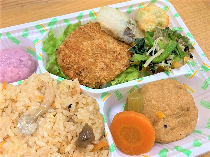 【昼食】お花見弁当
