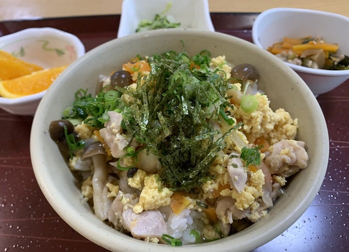 【昼食】親子丼