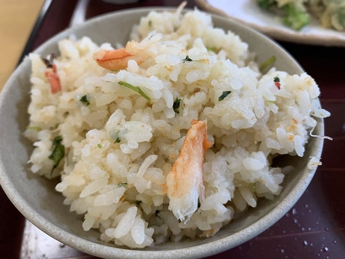 【昼食】シェフスペシャルメニュー
　～カニ飯～