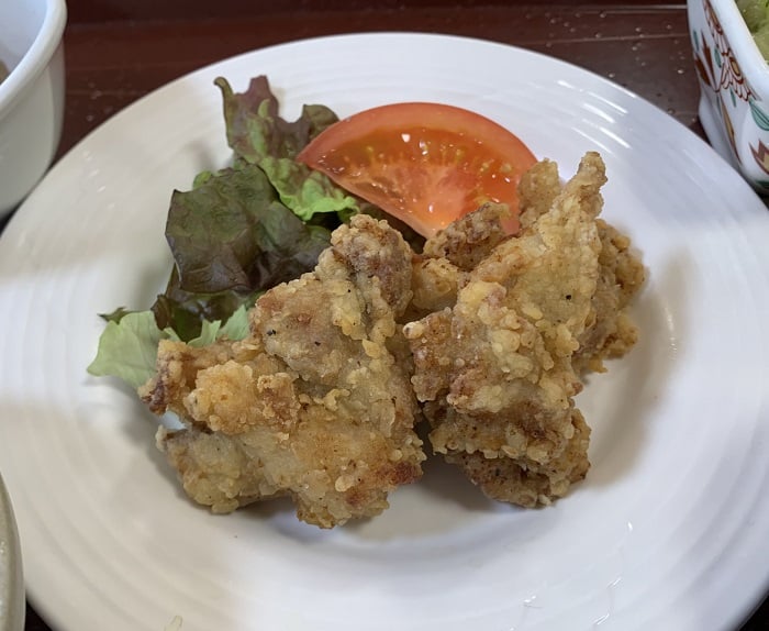 【昼食】鶏肉のから揚げ