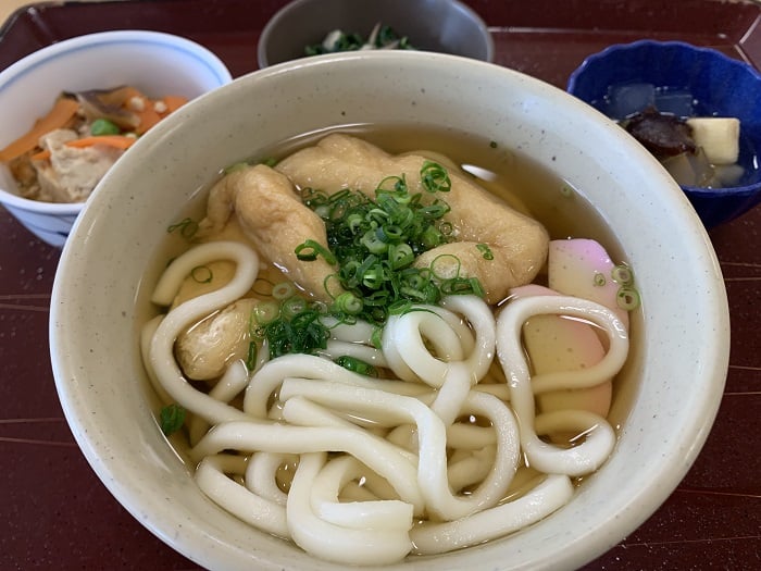 【昼食】きつねうどん