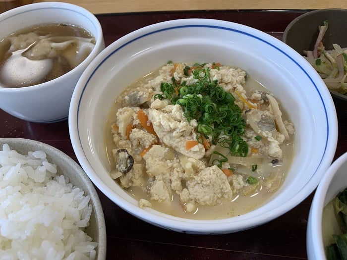 【昼食】豆腐チャンプルー
