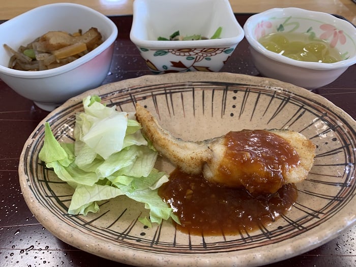 【昼食】タラの五味ソース