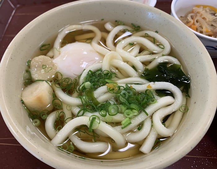 【昼食】柚子ポン酢うどん