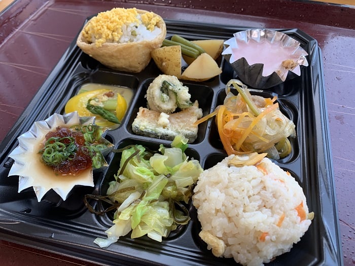【夕食】春爛漫弁当