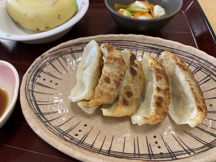 【昼食】焼き餃子