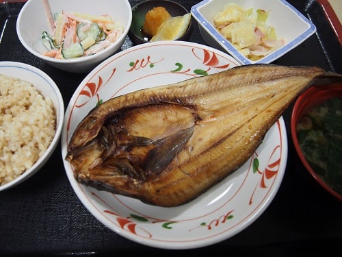 【昼食】しまほっけ開き