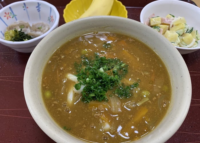 【昼食】カレーうどん