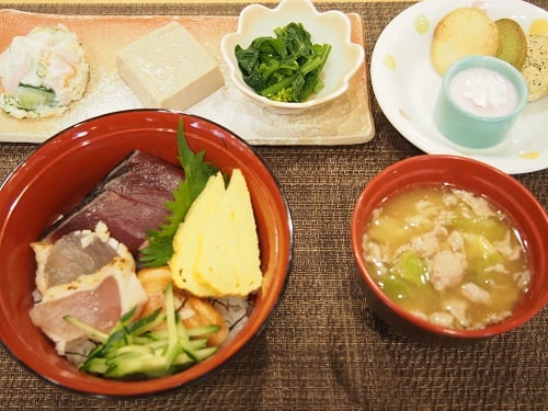 【夕食】4月誕生会食