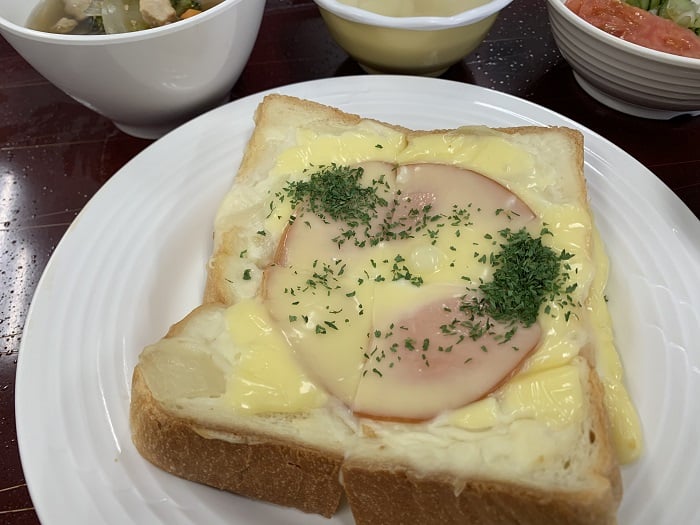 【昼食】クロックムッシュ