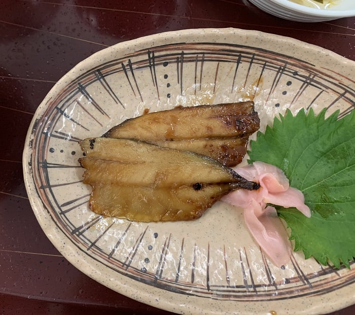 【昼食】アジの蒲焼