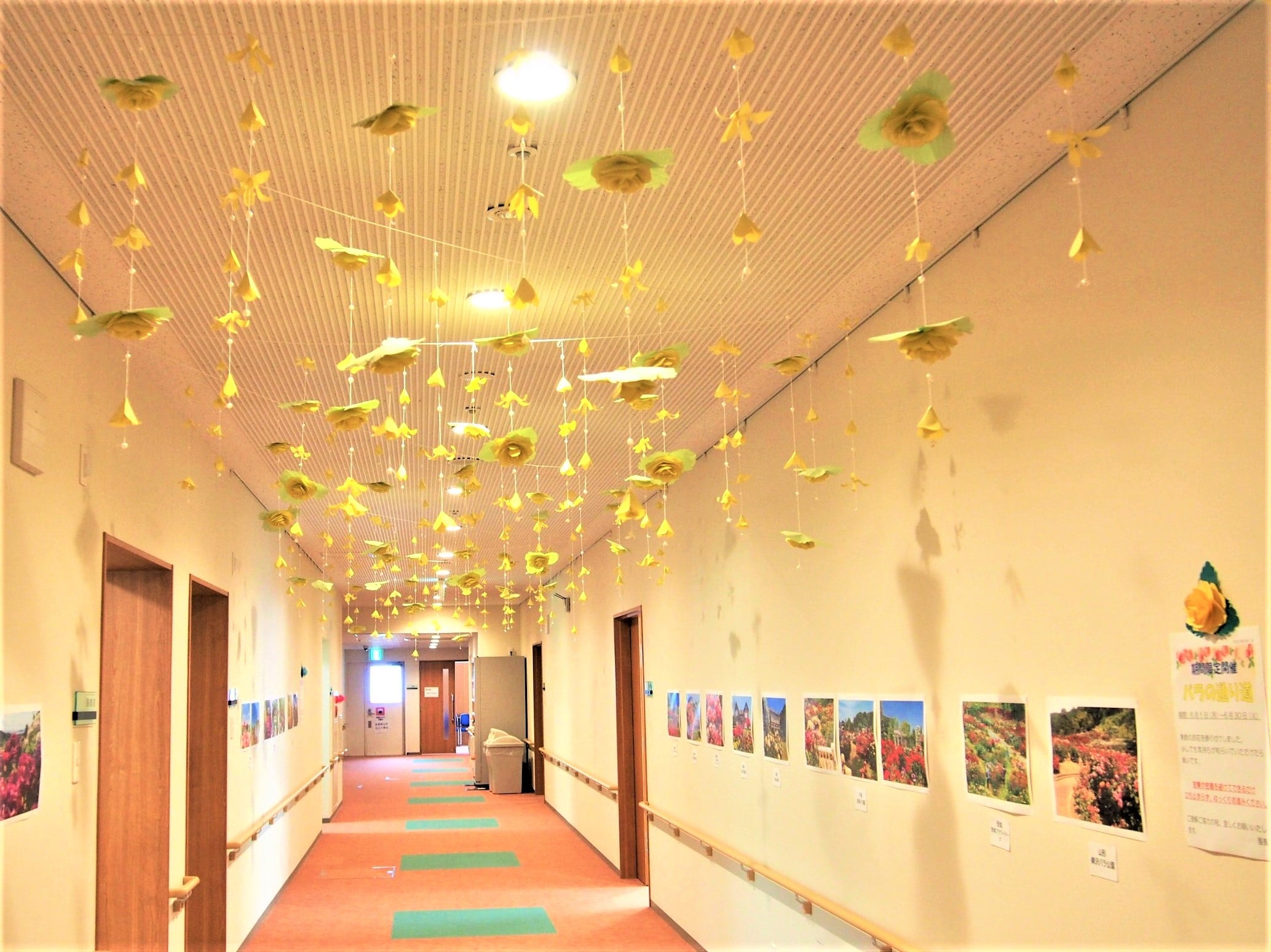 季節のお花”バラの通り道”を制作