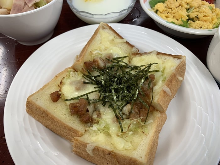 【昼食】照り焼きチキントースト