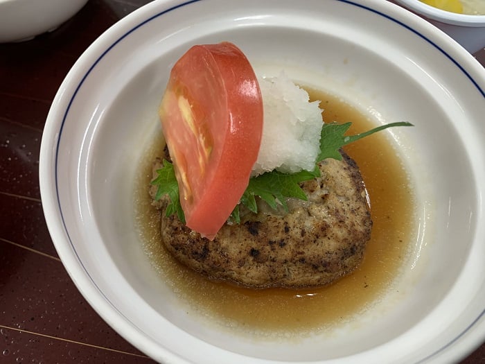 【昼食】和風ハンバーグ