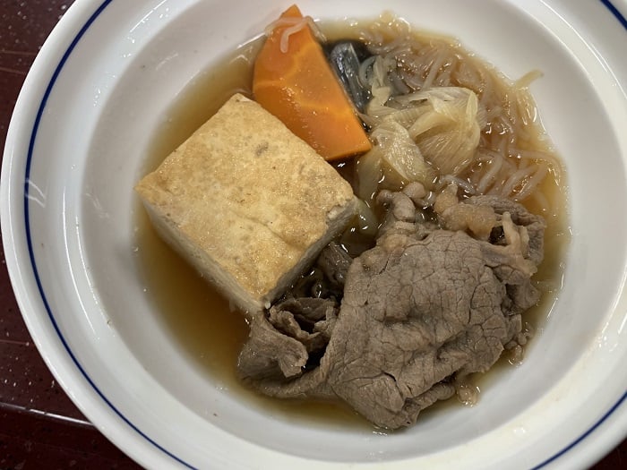 【夕食】すき焼き