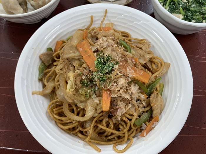 【昼食】ソース焼きそば