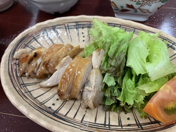 【昼食】照り焼きチキン