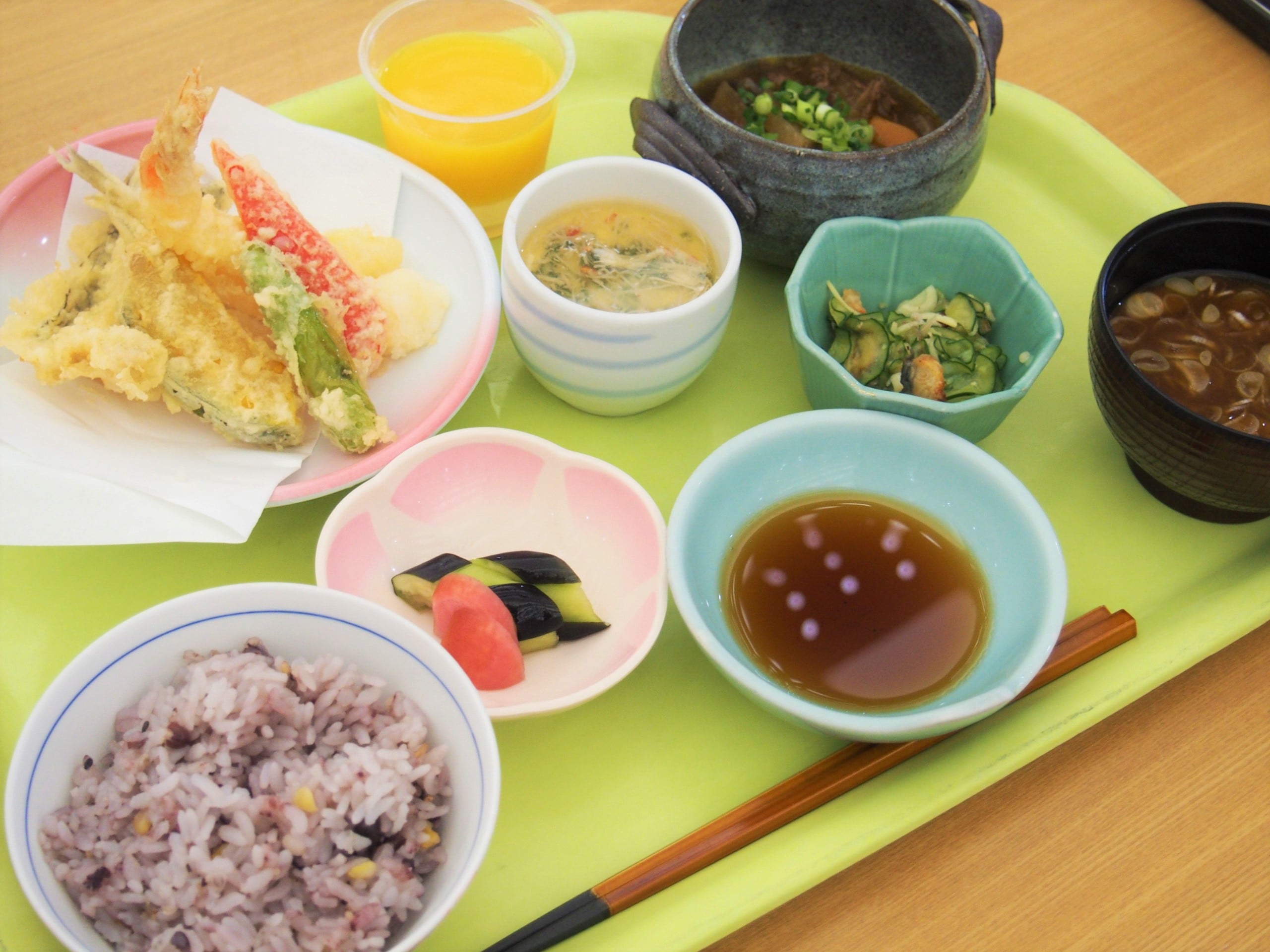 7月のスペシャルメニュー（夕食）