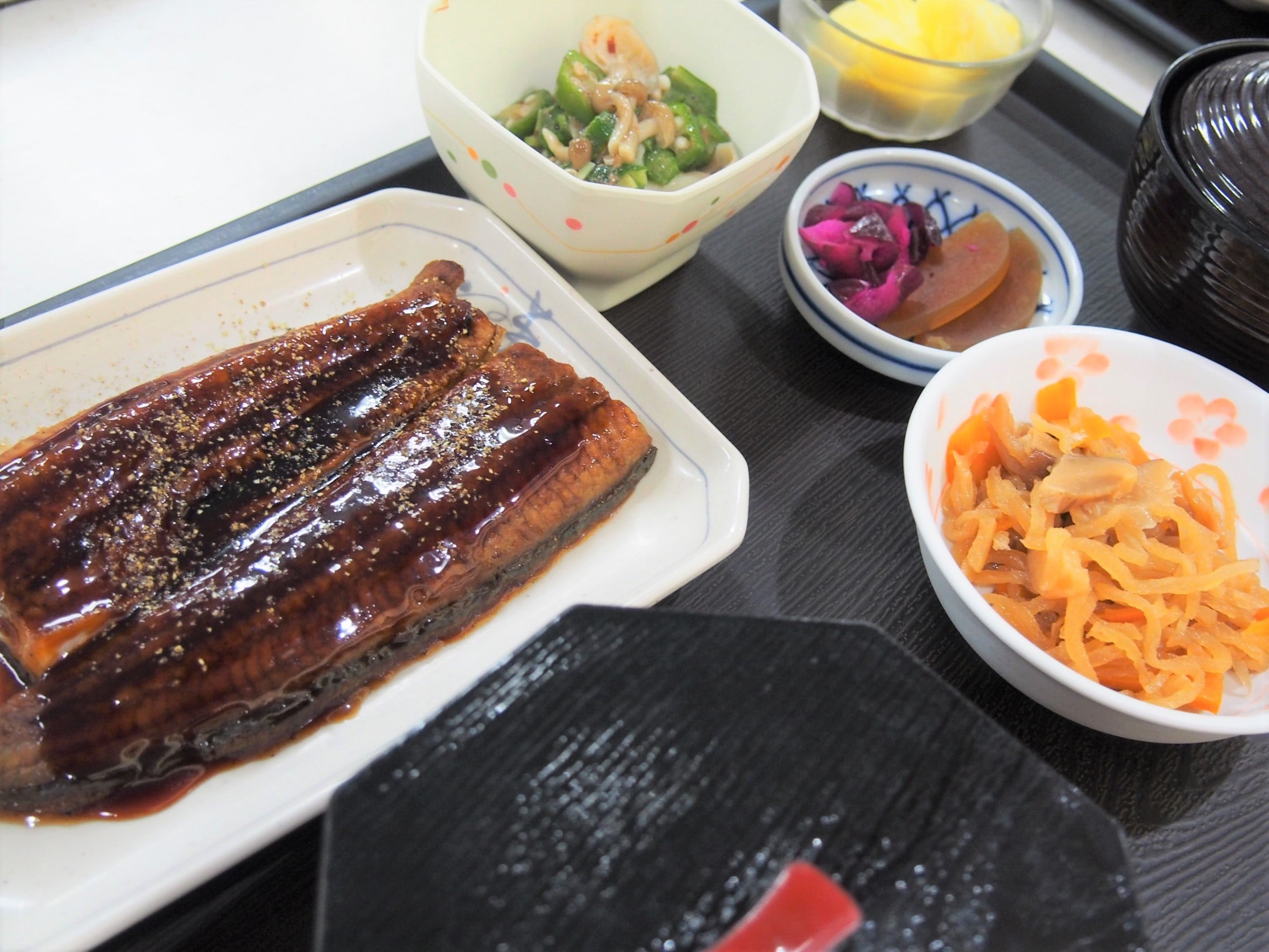 土用丑の日”うなぎの蒲焼”（夕食）