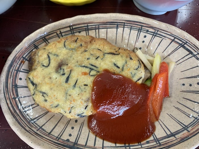 【昼食】豆腐ハンバーグ 
