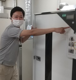操作はボタン一つで簡単です！