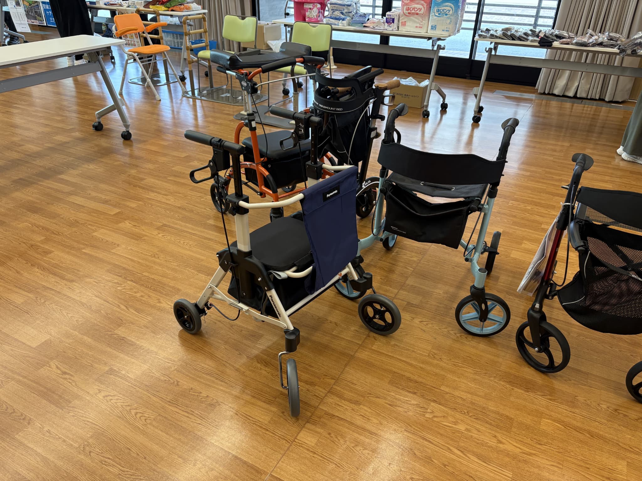 シルバーカーの種類も豊富です