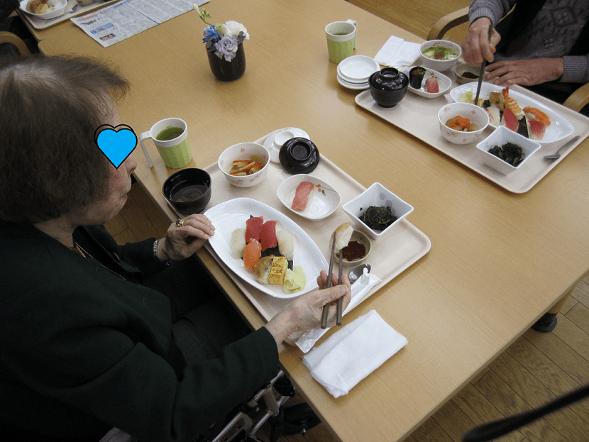 やっぱり握りたてのお寿司はおいしい!