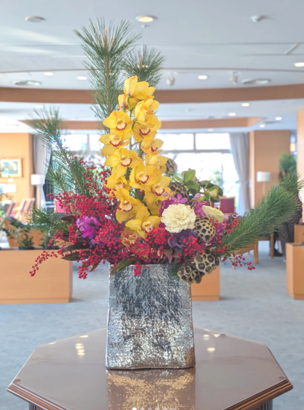 「お正月装花」