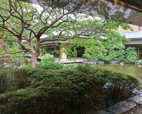 天気も良く、日本庭園がとても奇麗でした。
