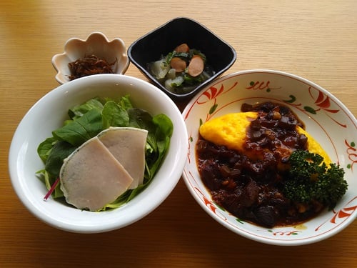 A食：ぼっかけオムレツ