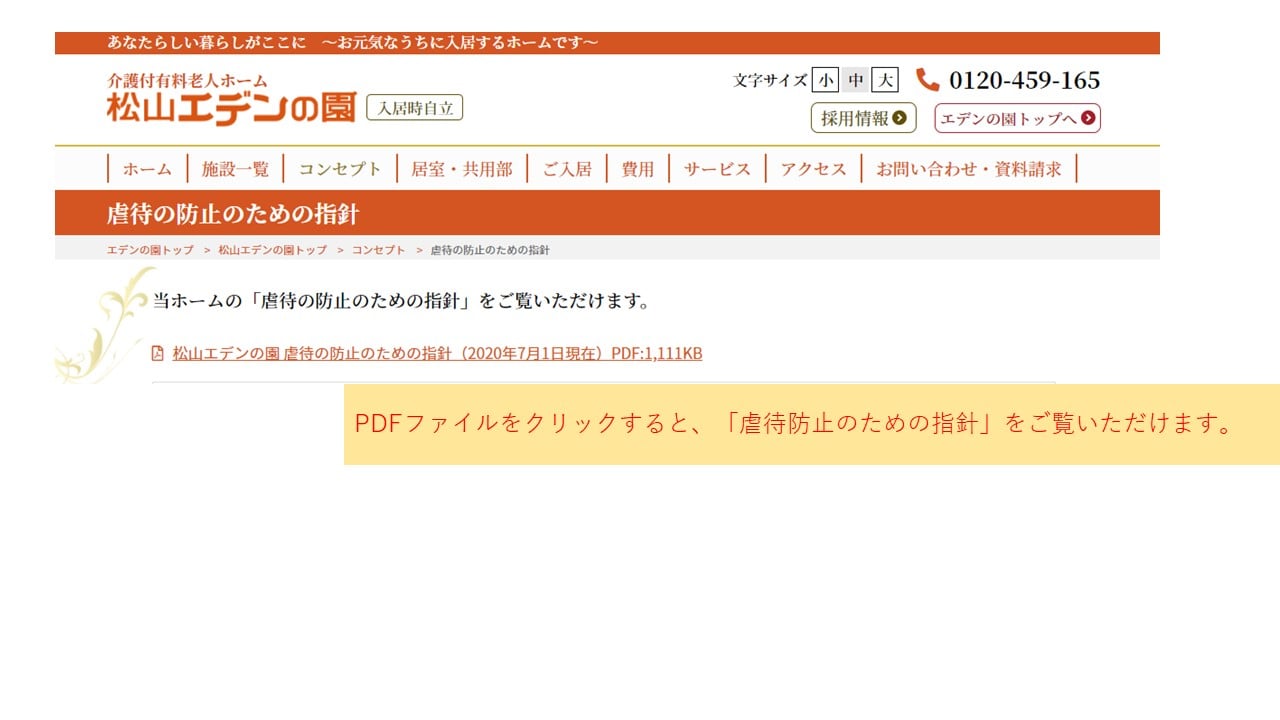 虐待の防止のための指針