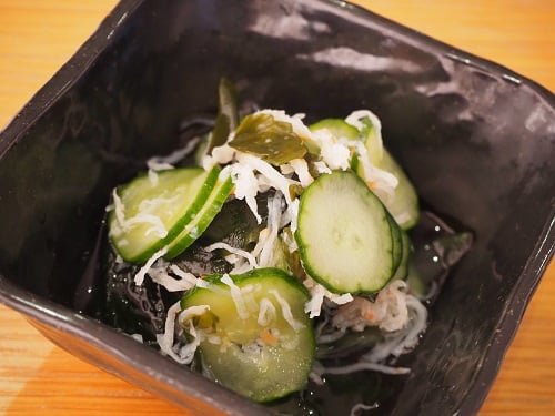 かぼすの酢の物