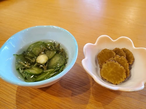 ◆じゅんさいの酢の物
◆いぶりがっこ