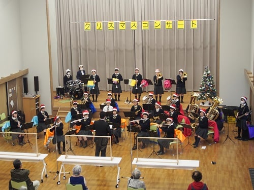 聖隷クリストファー中・高等学校吹奏楽部の皆さんによる演奏♪