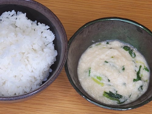 ◆長芋のわさび醤油和え