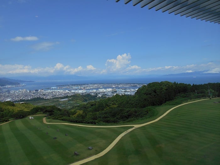 日本平ホテルからの景色