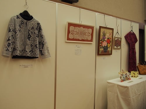 手芸品も多く出品されています♪