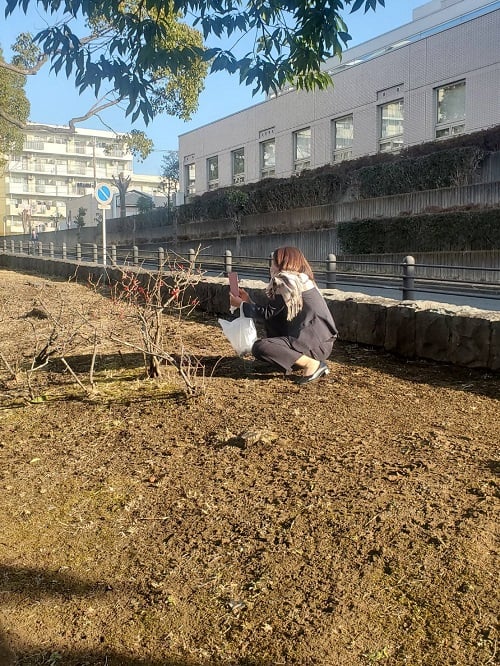 清掃の合間に・・