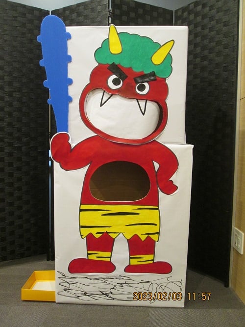 職員手作りの鬼♪