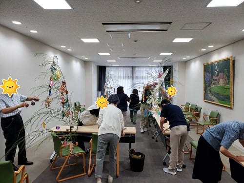 最後は全員で仕上げ