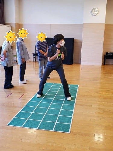 新しいステップをレクチャー